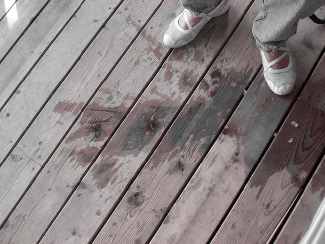 Avoid using excessive water to clean hardwood floors
